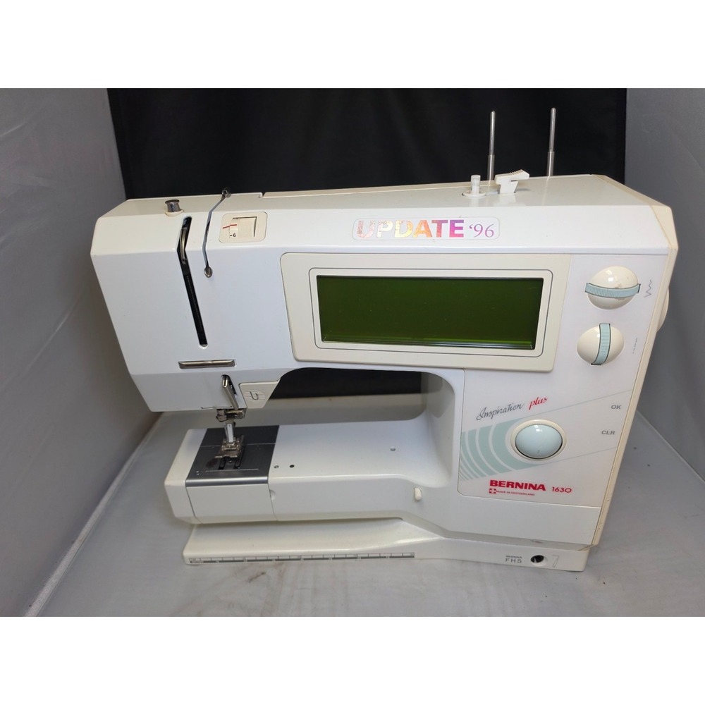 Bernina 1630 Inspiration Plus Sewing Machine Tested and Serviced w/ Case & Pedal